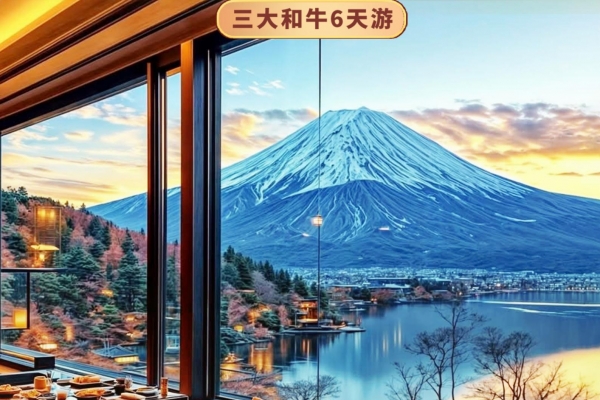 日本極尚翡翠萬豪三大和牛6天游